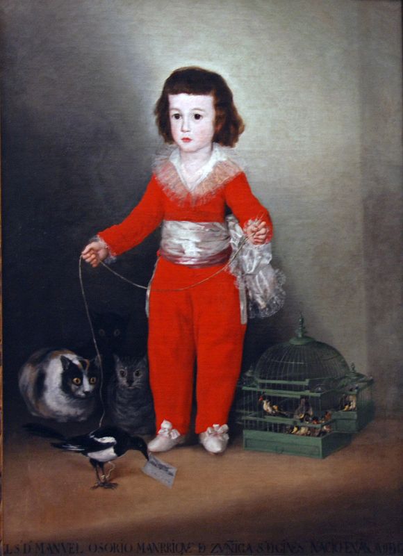 Top Met Paintings Before 1860 05 Francisco de Goya y Lucientes Manuel Osorio Manrique de Zuniga